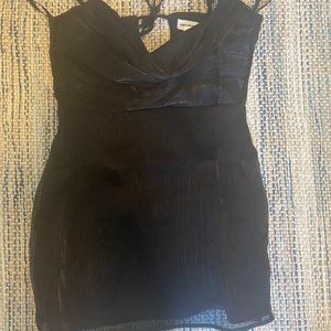 Black Superdown Dress Size M